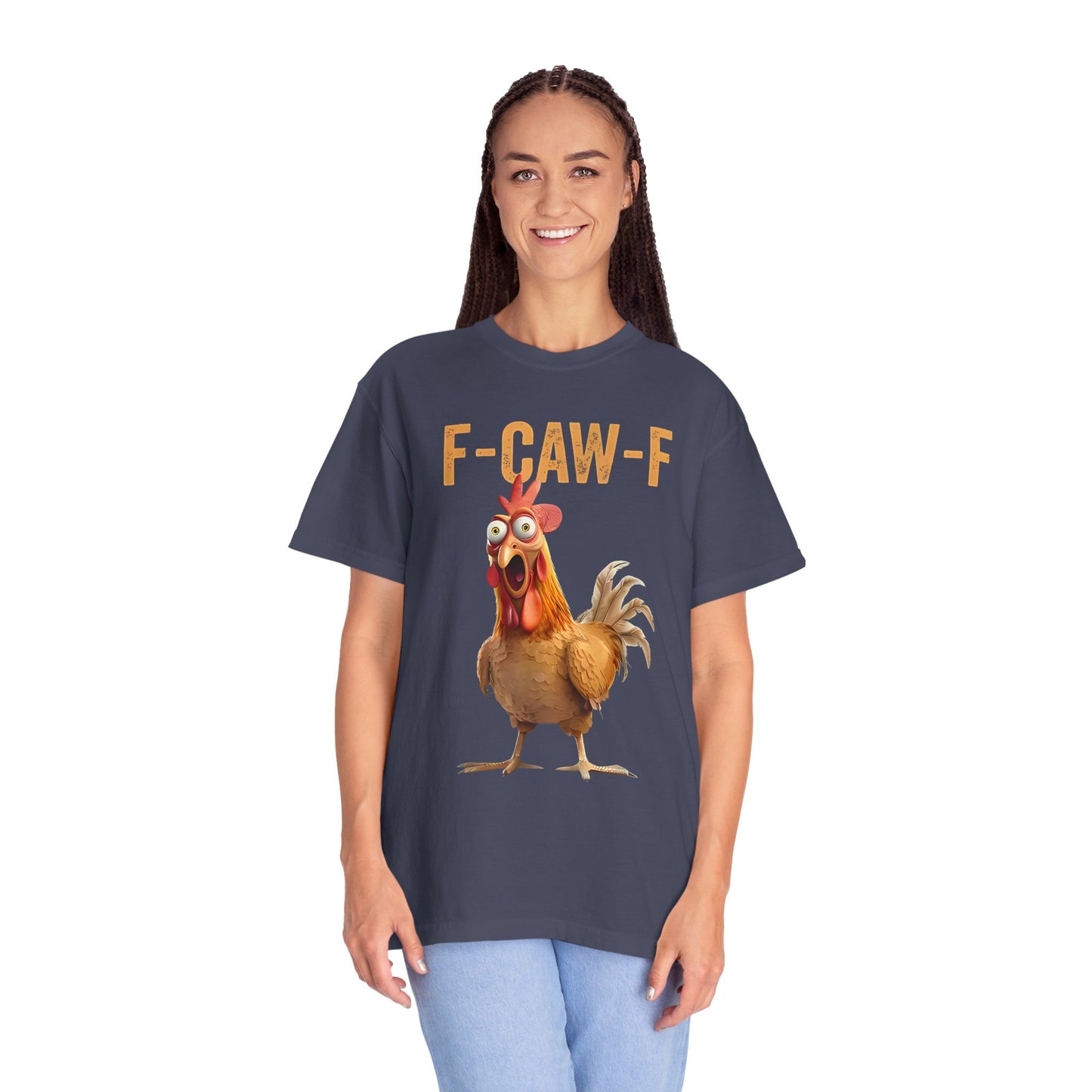 Rooster 'F-CAW-F' Graphic T-Shirt