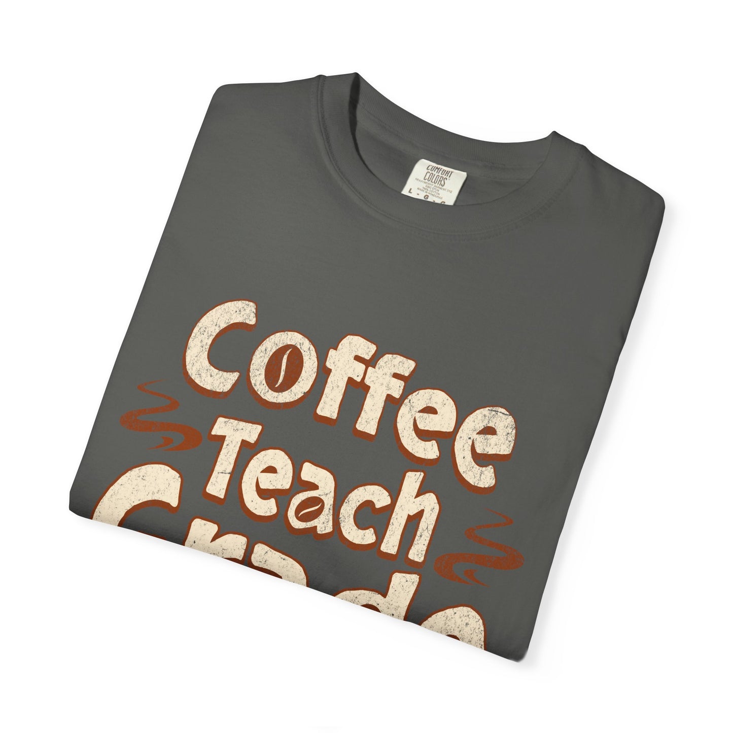 Coffee Teach Grade Repeat - Back to School T-Shirt