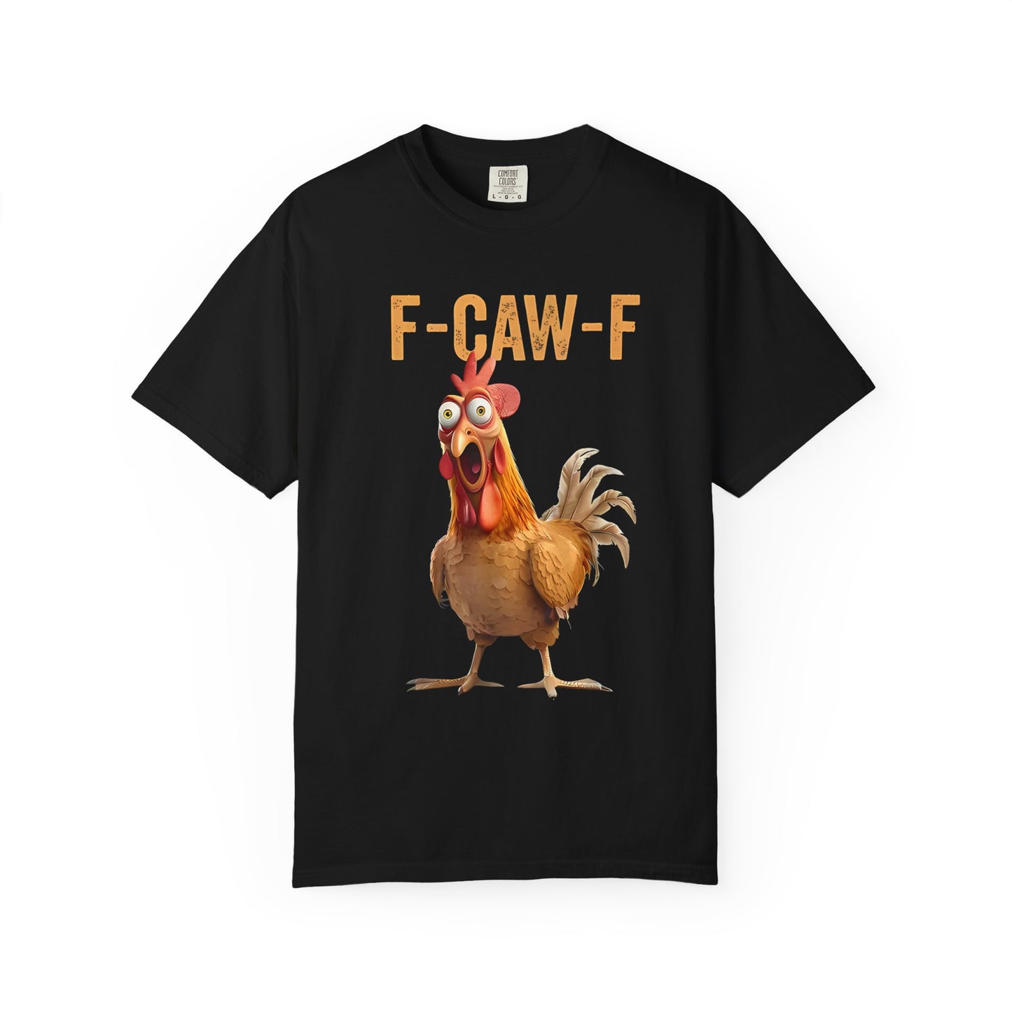 Rooster 'F-CAW-F' Graphic T-Shirt