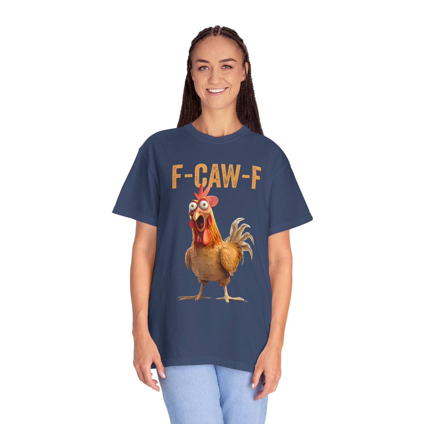 Rooster 'F-CAW-F' Graphic T-Shirt