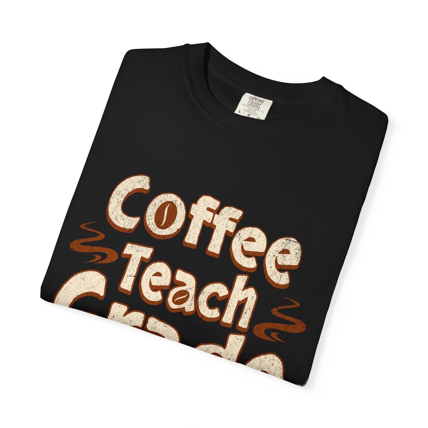 Coffee Teach Grade Repeat - Back to School T-Shirt