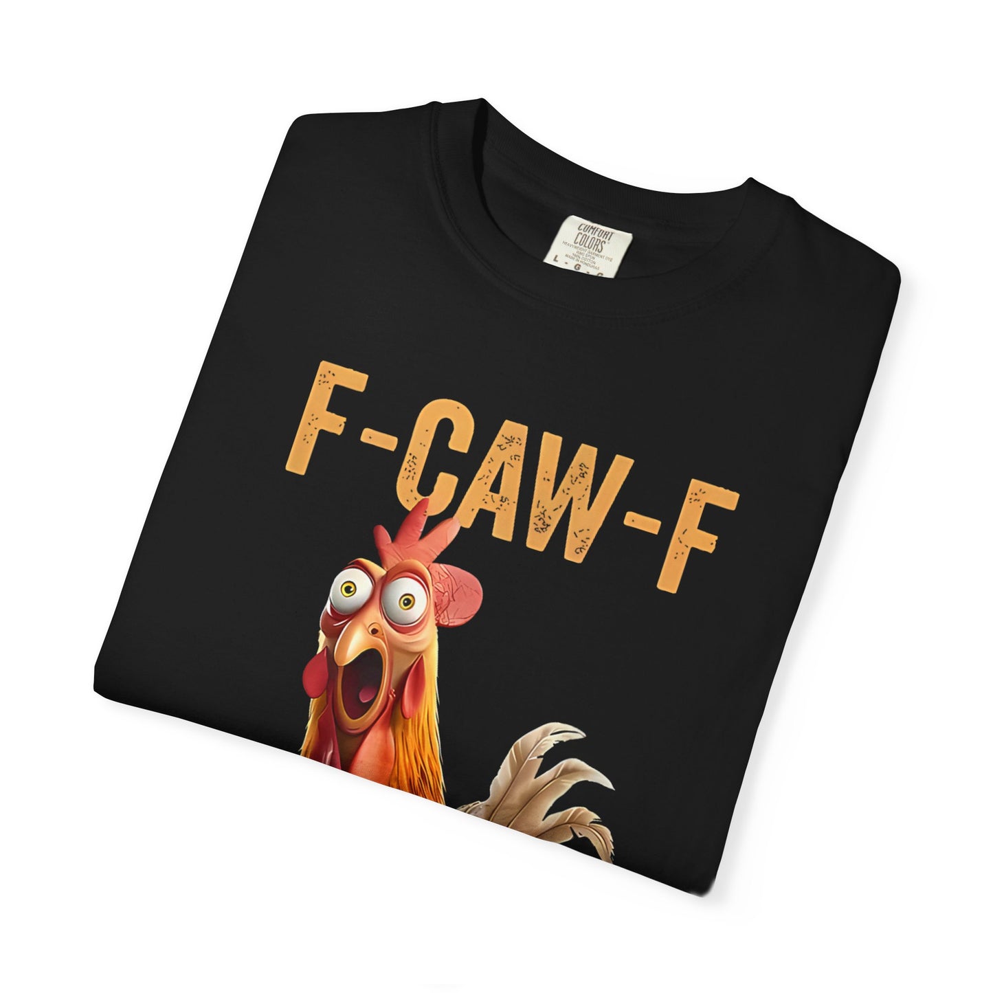 Rooster 'F-CAW-F' Graphic T-Shirt