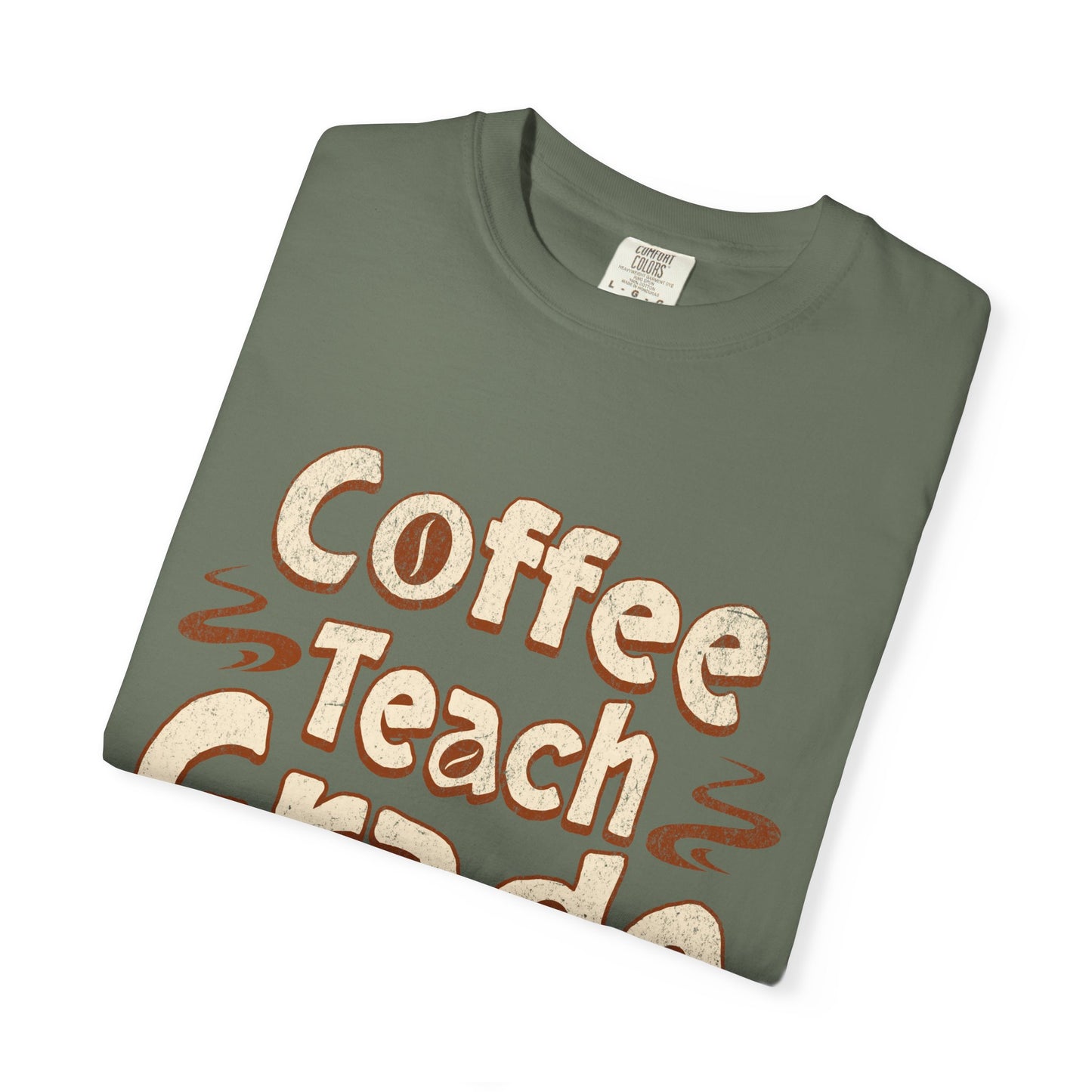 Coffee Teach Grade Repeat - Back to School T-Shirt